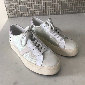 D.A.T.E. Italian leather sneakers